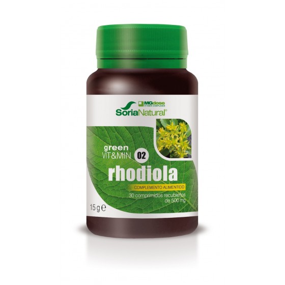 Green vit&min 02 Rhodiola 30 COMP SORIA NATURAL
