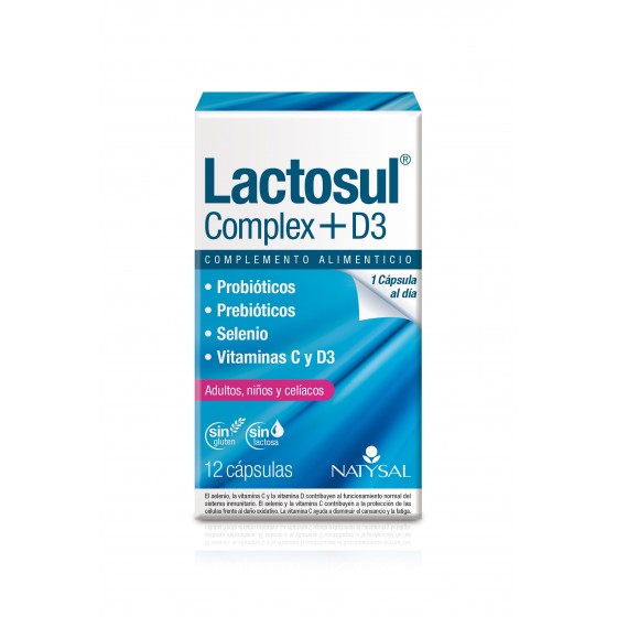 LACTOSUL COMPLEX + D3 20CAPS NATYSAL