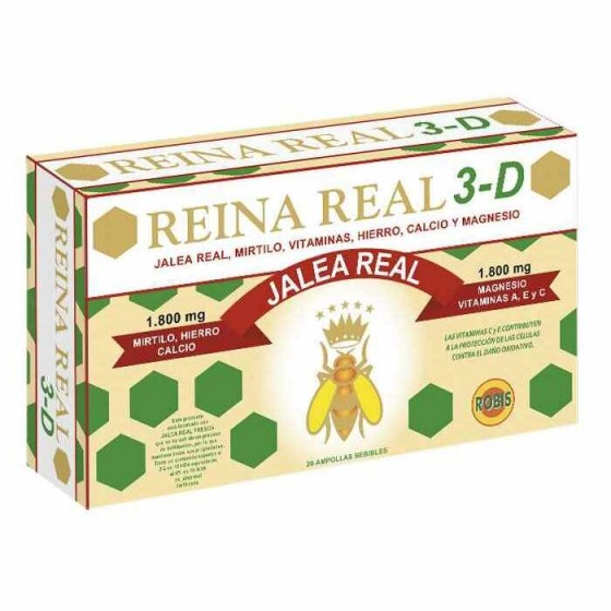 REINA REAL 3-D 20 VIALES ROBIS