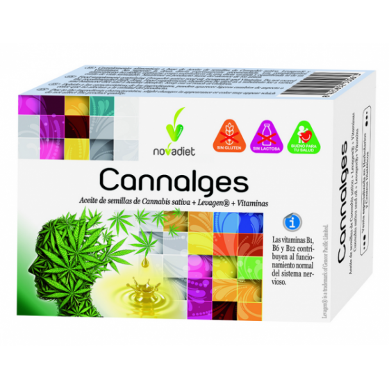 CANNALGES 30 CAPS NOVA DIET