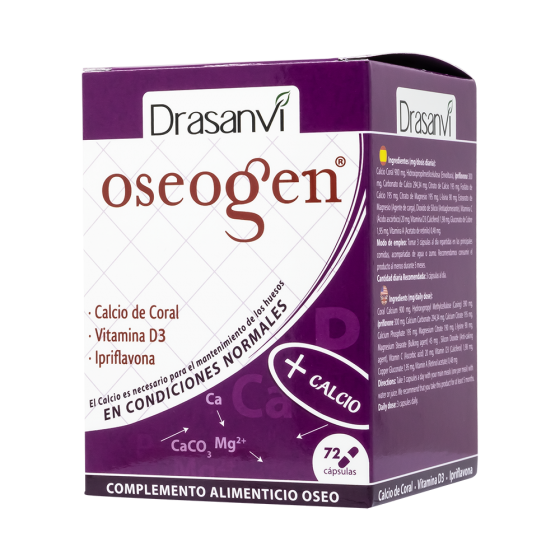Oseogen Óseo - Drasanvi - 72 cápsulas de 880 mg. 