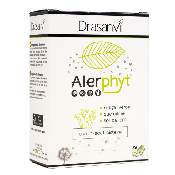 Alerphyt - Drasanvi - 36 cápsulas vegetales de 792 mg. 
