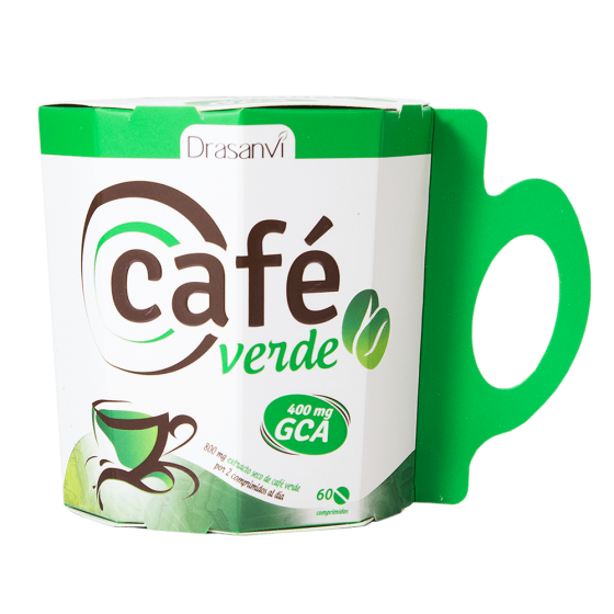 Café Verde Comprimidos - Drasanvi - 60 comprimidos de 600 mg. 