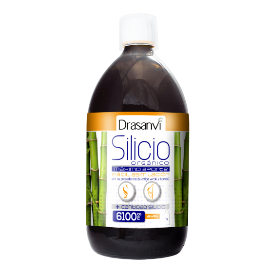 Silicio Orgánico - Drasanvi - Botella de vidrio de 1L